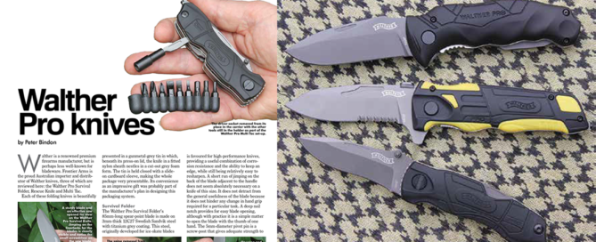 Walther Pro Survival Folder, Rescue Knife and Multi Tac review