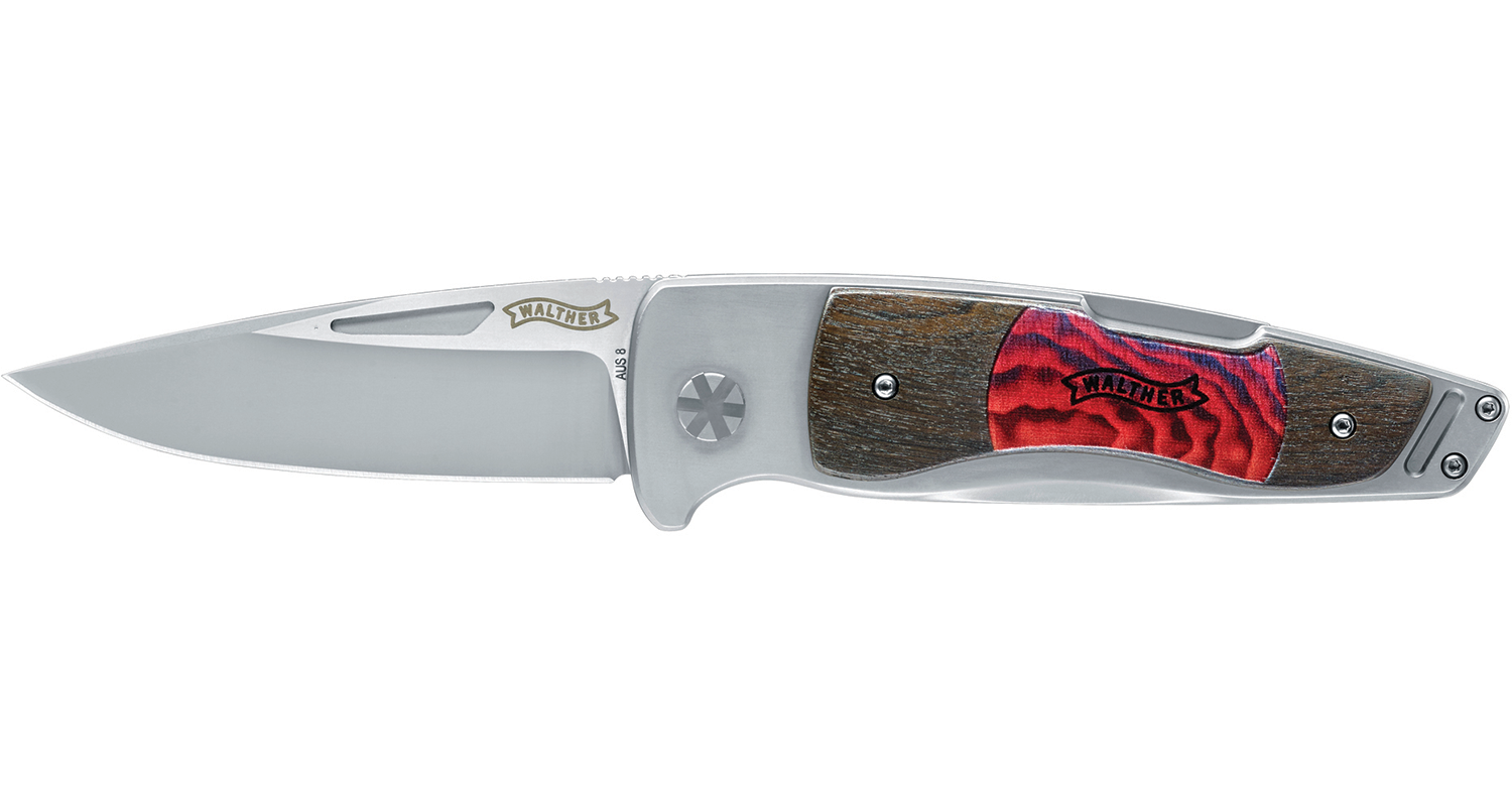 Walther Traditional Folder Wood 2 Knife